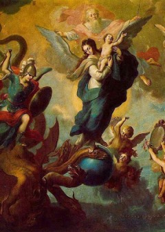 Virgen Alada del Apocalipsis_2Miguel Cabrera (1760)